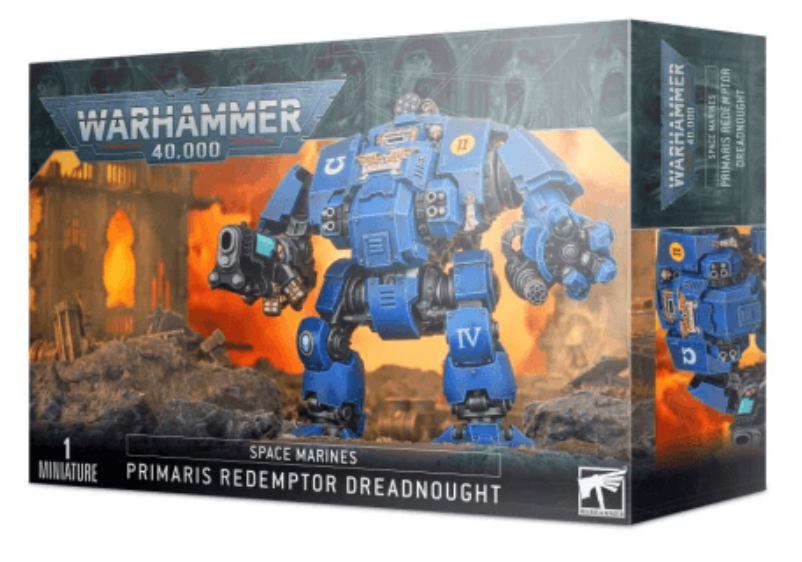 Warhammer 40K: SPACE MARINES PRIMARIS REDEMPTOR DREADNOUGHT