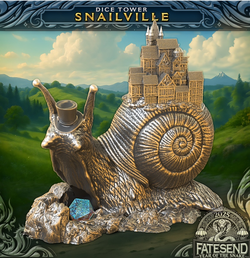 Snailville Dice Tower