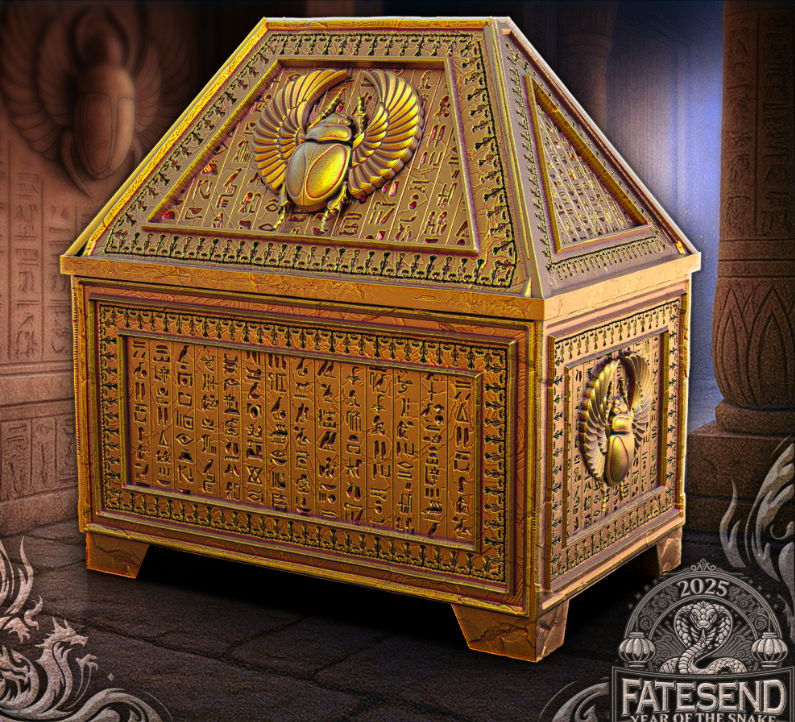Scarab Relic Dice Box