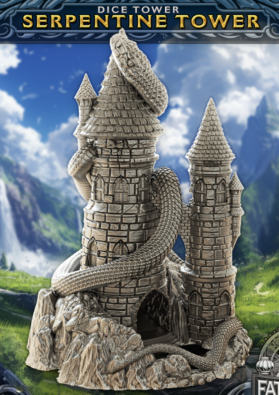 Serpentine Dice Tower