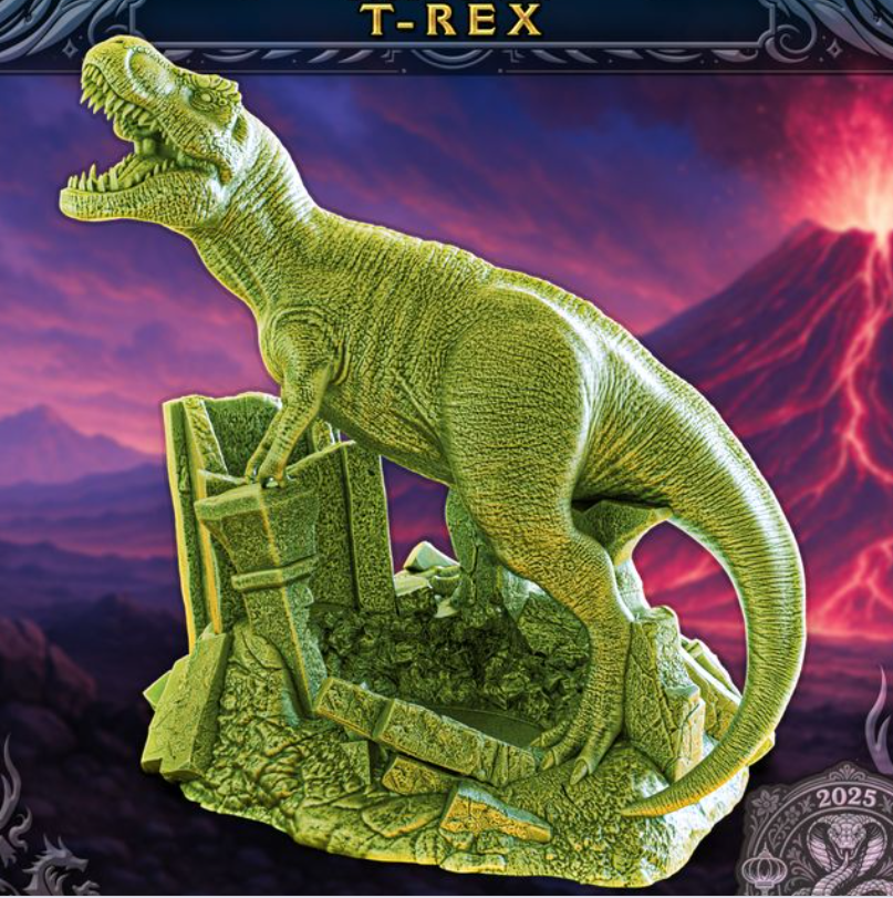 T-Rex Dice Tower