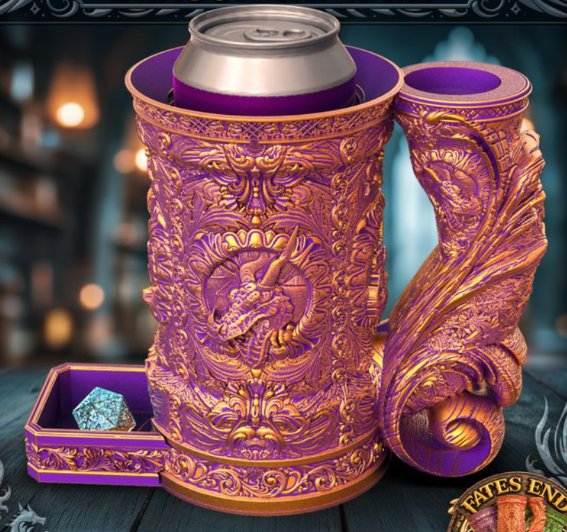 Dragon Tankard Tower and Dice Vault