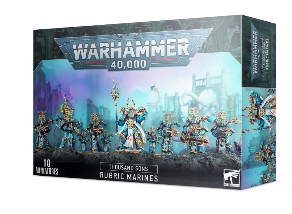 Warhammer 40K: THOUSAND SONS: RUBRIC MARINES