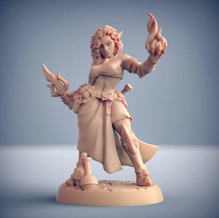 Troubles in Tavern Miniatures | Fantasy D&D Miniature | Artisan Guild