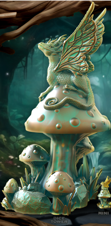Fae Dragon Dice Tower