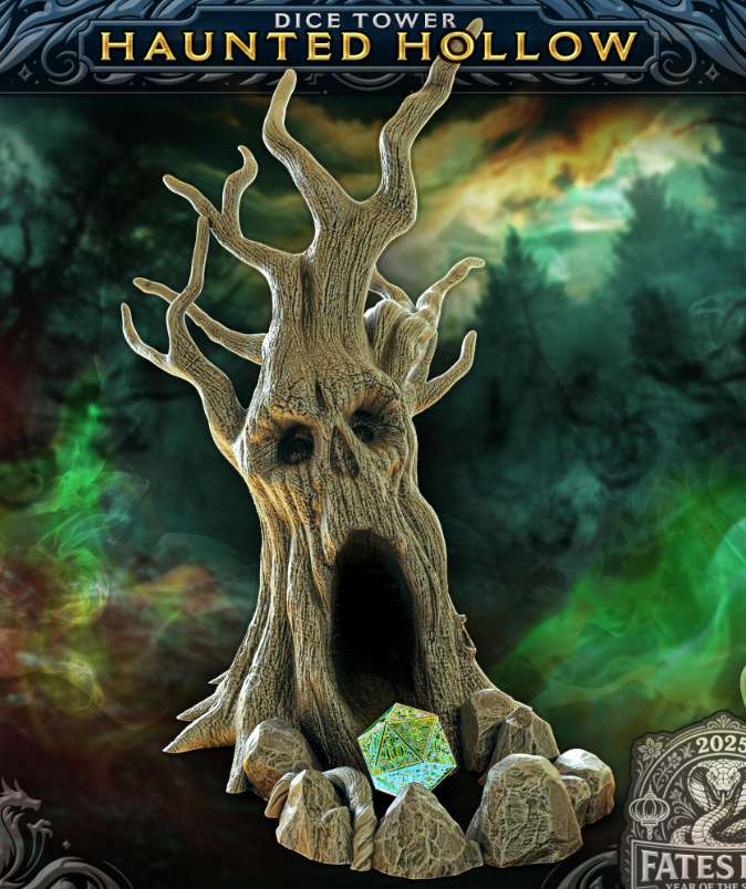 Haunted Hollow Dice Tower