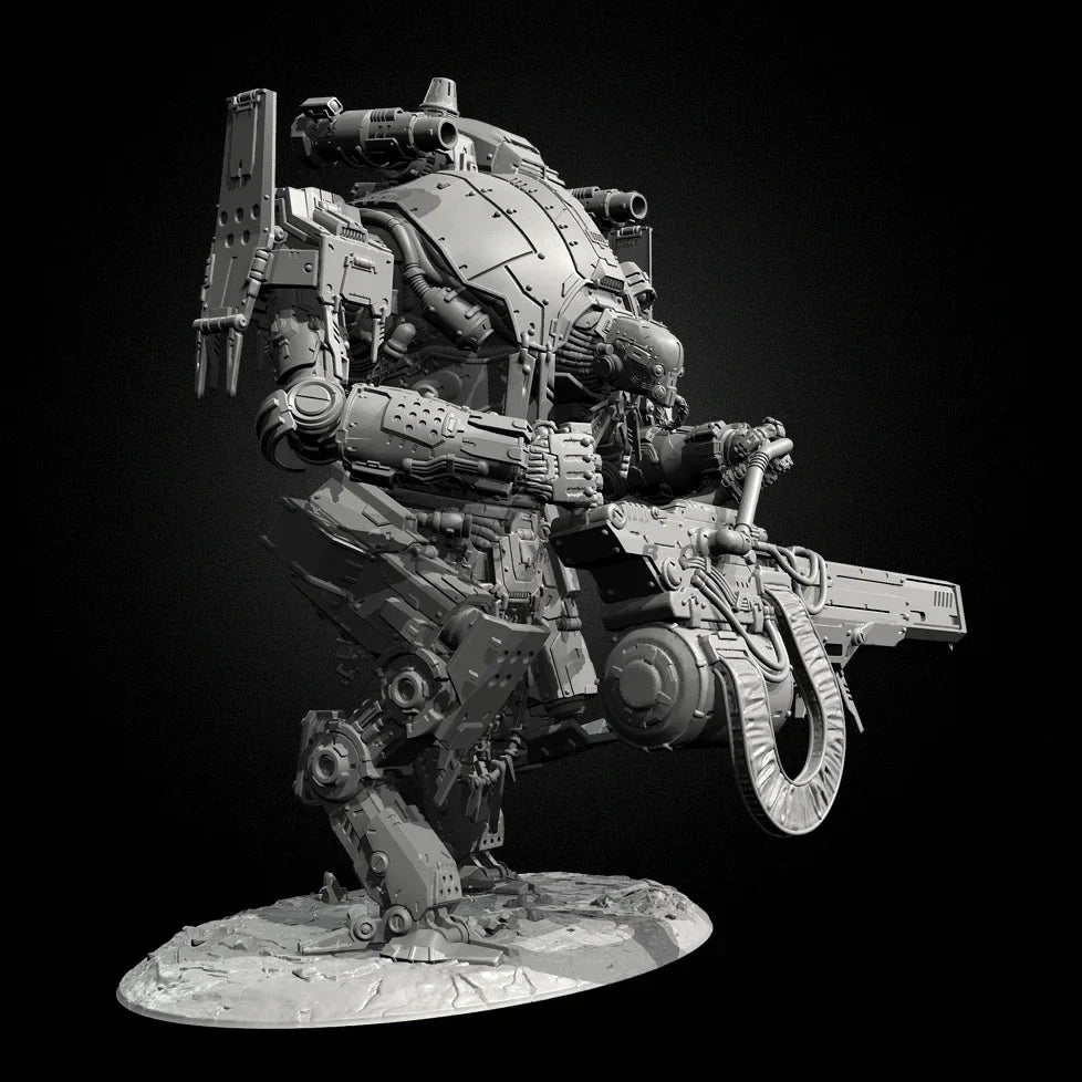 Sci-Fi Heavy Mech Resin Model Kit | Giant Robot Figure (GK) 65mm, 85mm & 105mm