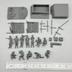 1/35 Vietnam Bridge Ambush Diorama Resin Kit | Viet Cong & US/ARVN Figs