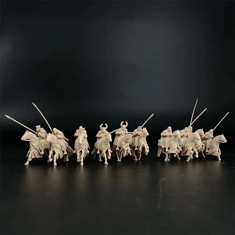 1/72 Scale Teutonic Order / Medieval Knight Cavalry & Crossbowman Resin Figure Set (23 Figures) - Battle of Tannenberg