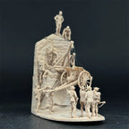 1/72 Scale WWI Italian Alpine Soldiers & Artillery Haul Diorama Resin Kit (11 Figures) - White War Miniatures