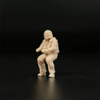 1/72 Scale US Black Hawk Helicopter Pilot & Door Gunner Resin Figure Set (6 Figures) - Modern Military Diorama