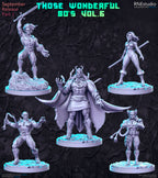 Those Wonderful 80's Vol 5 Miniatures | Fantasy Miniature | RN Estudio