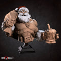 Sexy Klaus Bust A | Bullet Town Christmas | Fantasy Miniature | Bite the Bullet