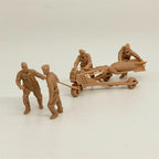 1/48 & 1/72 Scale WWII German Air Force Ground Crew Bomb Loading Team Resin Set (4 Figures) - Luftwaffe Diorama