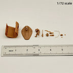 1/48 & 1/72 Scale WWII B-17 Flying Fortress Gunner / Ball Turret Crew Resin Model Kit - B-17 Flying Fortress