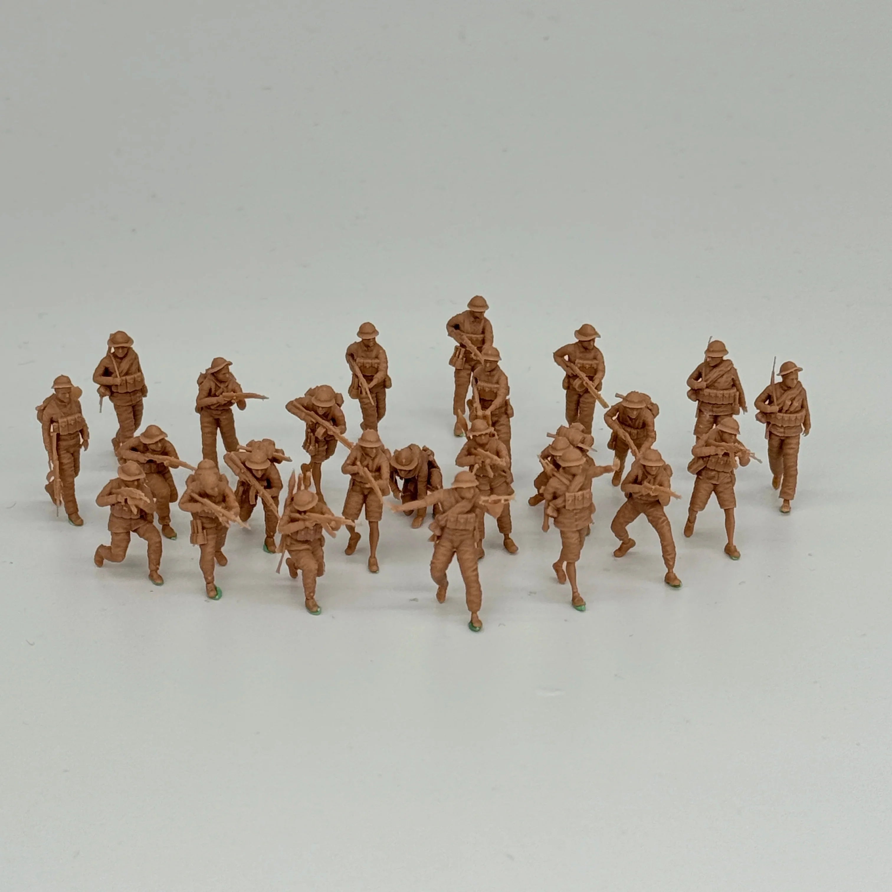 1/72 Scale Vietnam War Viet Cong & NVA "Hunter-Killer" Team Resin Figure Set (24 Figures) - Jungle Combat Miniatures