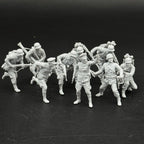 1/35 German Charging Soldiers & Officers (9 Fig) Resin Kit | Assault Scene