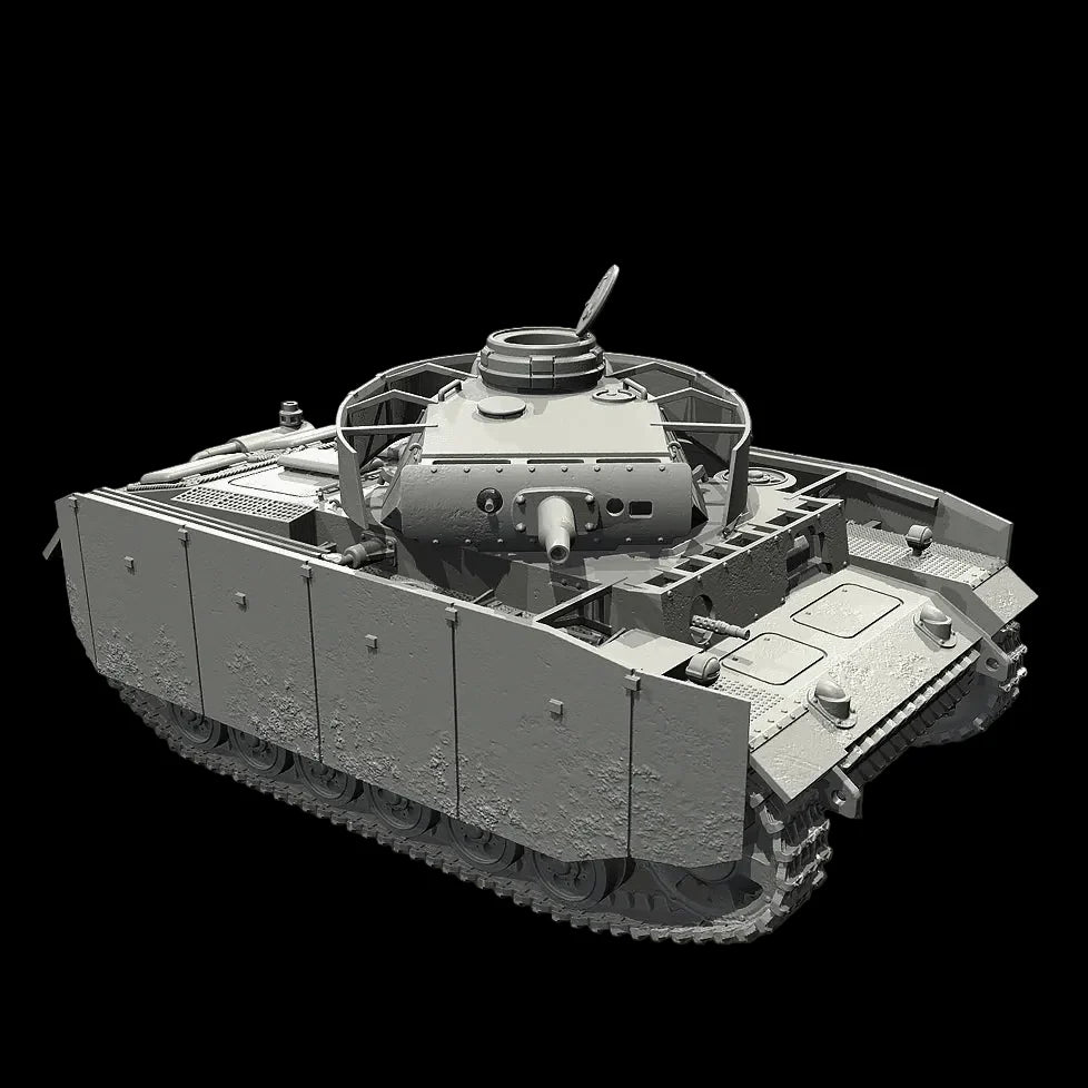 1/35 Scale WWII German Panzerkampfwagen III Ausf. H