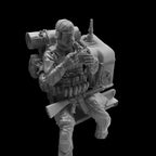 1/35 US Navy SEAL Resin Kit | Soldier Resting & Eating Diorama Figure