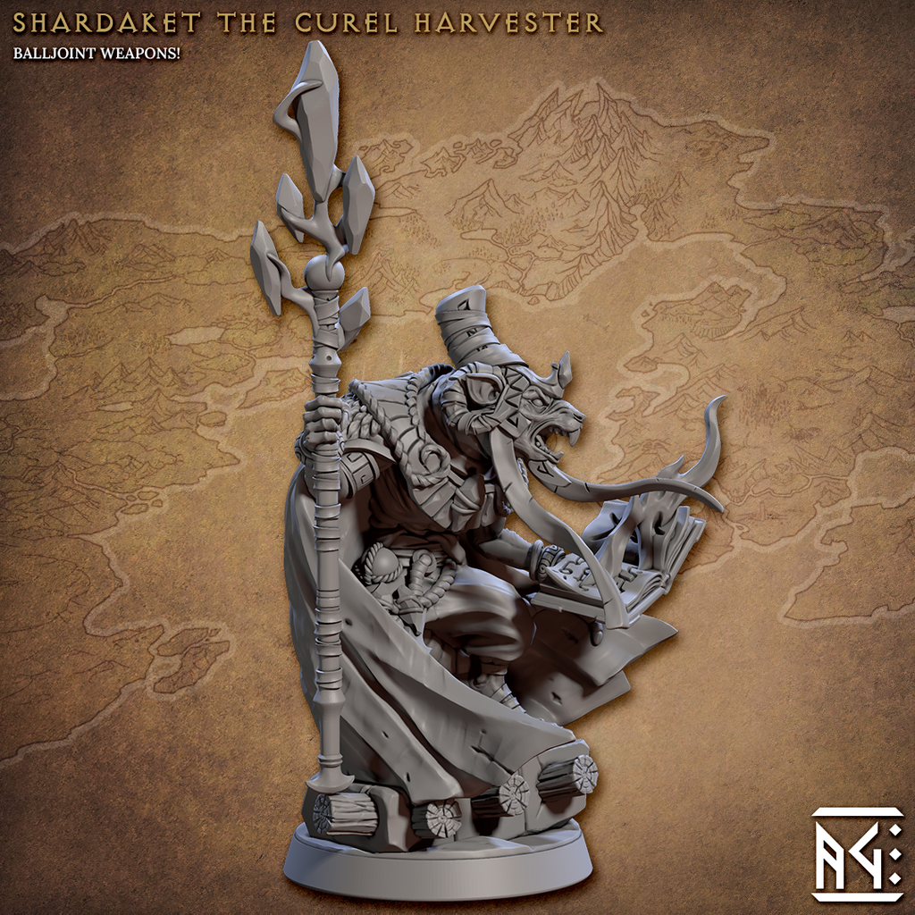Sandfang Ratkin Miniatures (Full Set) | Fantasy D&D Miniature | Artisan Guild