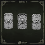 Shields Pack 1 | Eternal Pilgrims | Conversion Bits For 28mm 32mm Sci-fi Marines