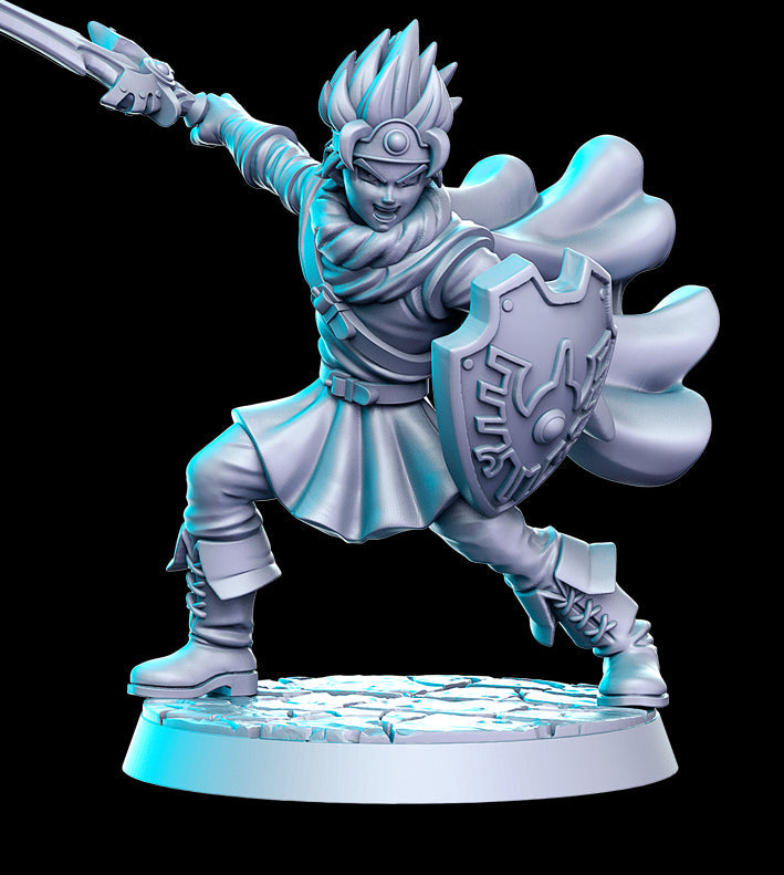 Shin | Classic JRPG Vol 3 | Fantasy Miniature | RN Estudio