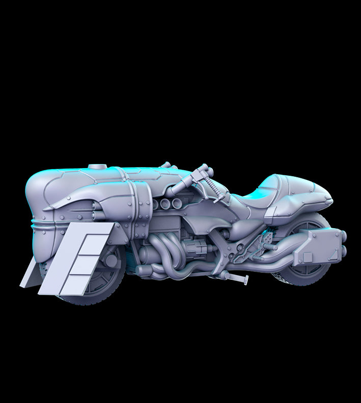 Shinra Bike | Classic JRPG Vol 12 | Fantasy Miniature | RN Estudio