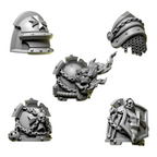 Shoulder Pad Pauldrons 4 | Eternal Pilgrims | Conversion Bits For 28mm 32mm Sci-fi Marines