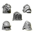 Shoulder Pad Pauldrons 5 | Eternal Pilgrims | Conversion Bits For 28mm 32mm Sci-fi Marines