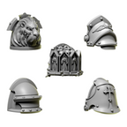Shoulder Pad Pauldrons 5 | Eternal Pilgrims | Conversion Bits For 28mm 32mm Sci-fi Marines