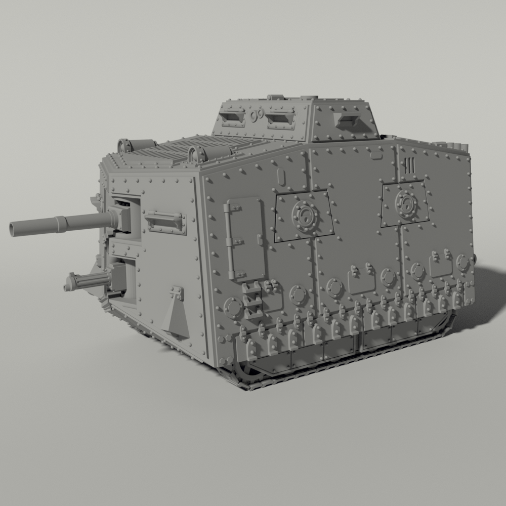 Grim A7V Heavy Assault Tank – Grim Prints