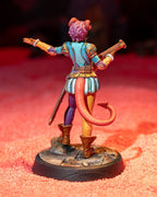 Sigrid Yalve - Tiefling Bard - 32mm / 75mm Scale Miniature