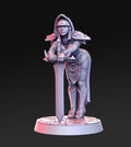 Warrior Nun Silencia | Welcome to the Abyss | Fantasy Miniature | RN Estudio