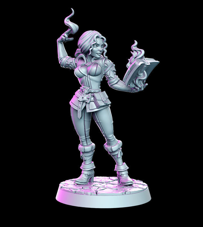 Mage Silveria | A Witcher Contract Vol 2 | Fantasy Miniature | RN Estudio