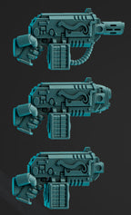 Destroyer Squad | Scylla Legion | DakkaDakka | Sci-Fi Grimdark Wargaming Miniature 28mm 32mm