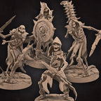 Skeleton Miniatures | Dungeon Undead | Fantasy Miniature | Bite the Bullet