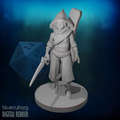 Skull Bard 28mm Scale Miniature