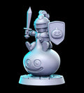 Knight Slimer | Classic JRPG Vol 24 | Fantasy Miniature | RN Estudio