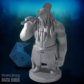 Slothfolk Barbarian 28mm Scale Miniature