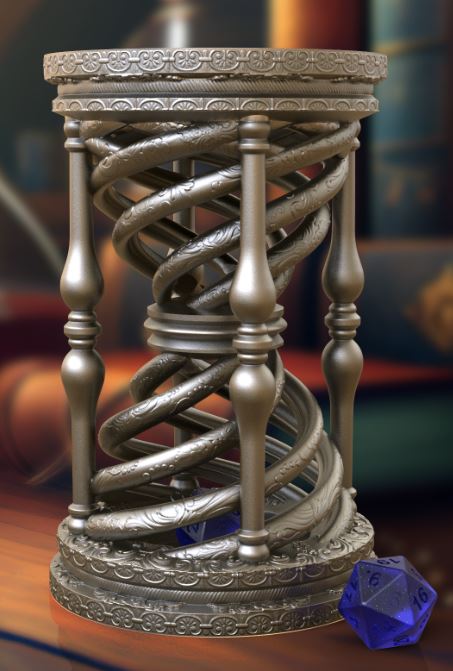 Hourglass Dice Tower