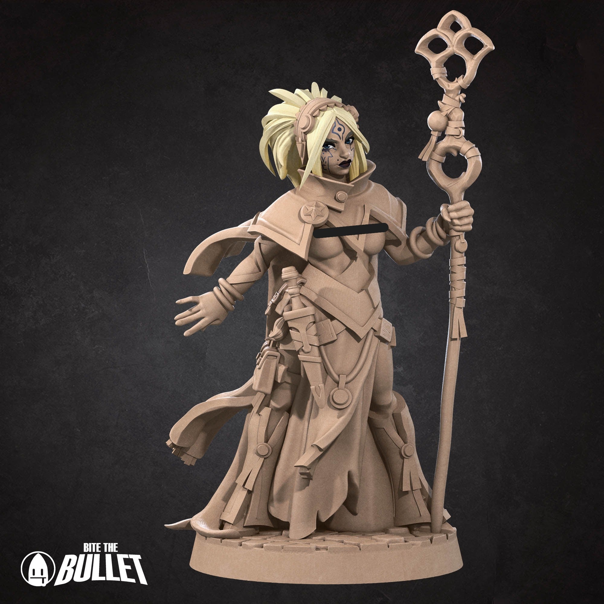 Human Sorceress Saray Pin-Up | Iconic Heroes | Bite the Bullet