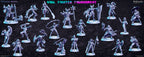 Soul Fighter Tournament Miniatures (Full Set) | Fantasy Miniature | RN Estudio