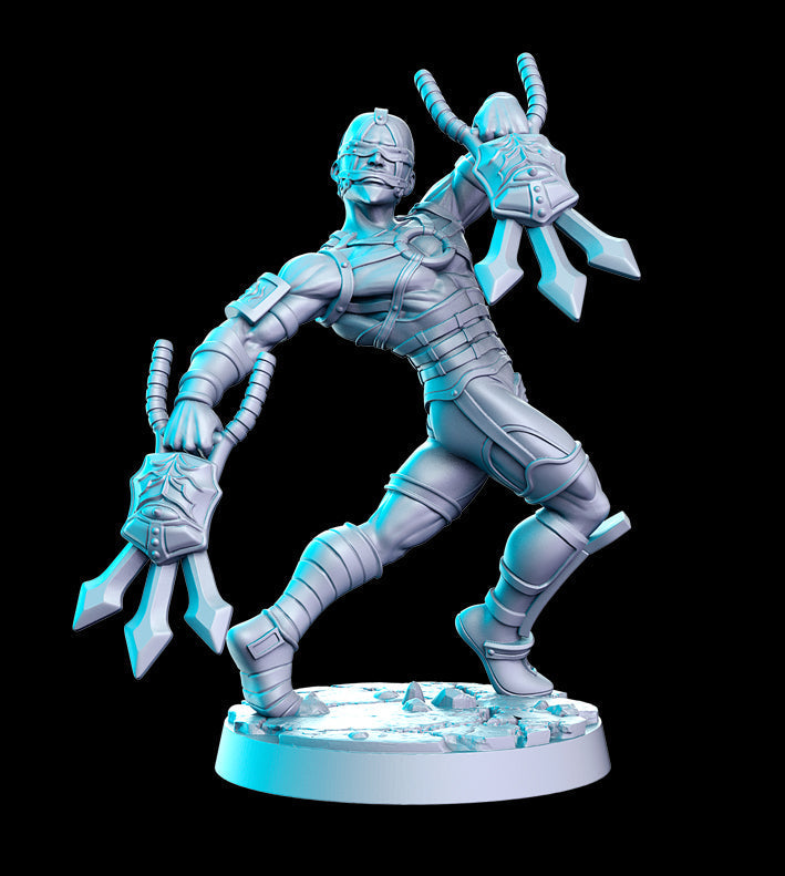 Soul Fighter Tournament Miniatures (Full Set) | Fantasy Miniature | RN Estudio