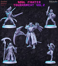 Soul Fighter Tournament Vol 2 Miniatures (Full Set) | Fantasy Miniature | RN Estudio