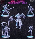 Soul Fighter Tournament Vol 2 Miniatures (Full Set) | Fantasy Miniature | RN Estudio