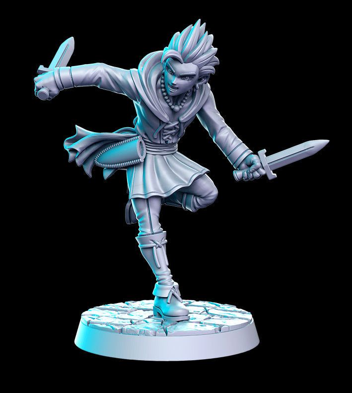 Spike | Classic JRPG Vol 3 | Fantasy Miniature | RN Estudio