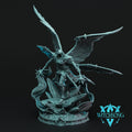 Starlight Seraph Charged – 12K Resin D&D Celestial Miniature (With Base)