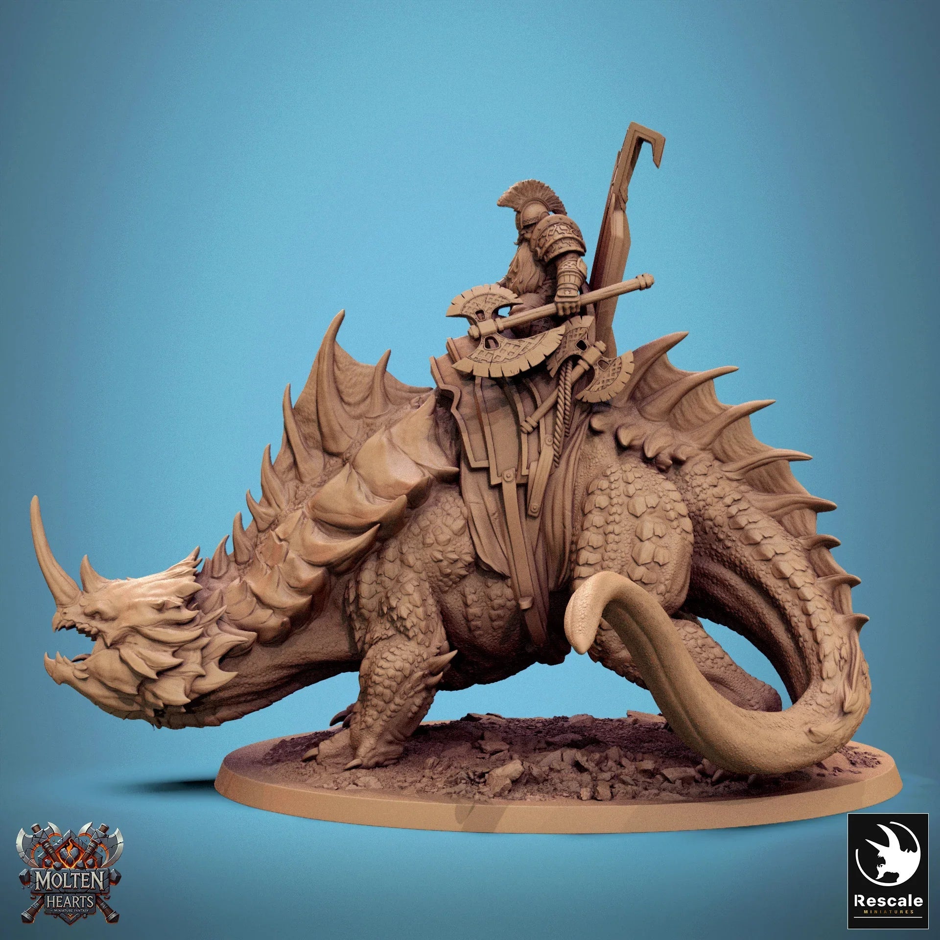 Drakanchor | Abyssal 12K Resin Beast for D&D & RPGs