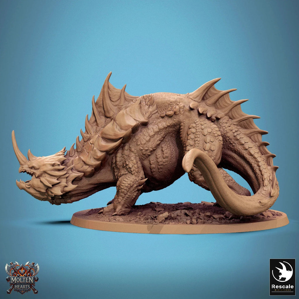 Drakanchor | Abyssal 12K Resin Beast for D&D & RPGs