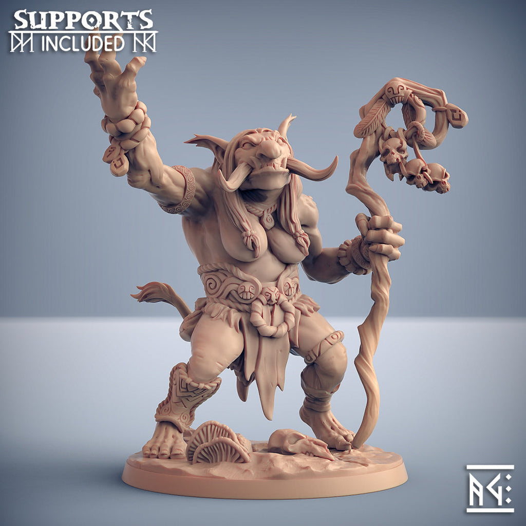 Svartwood Trolls Miniatures (Full Set) | Fantasy D&D Miniature | Artisan Guild